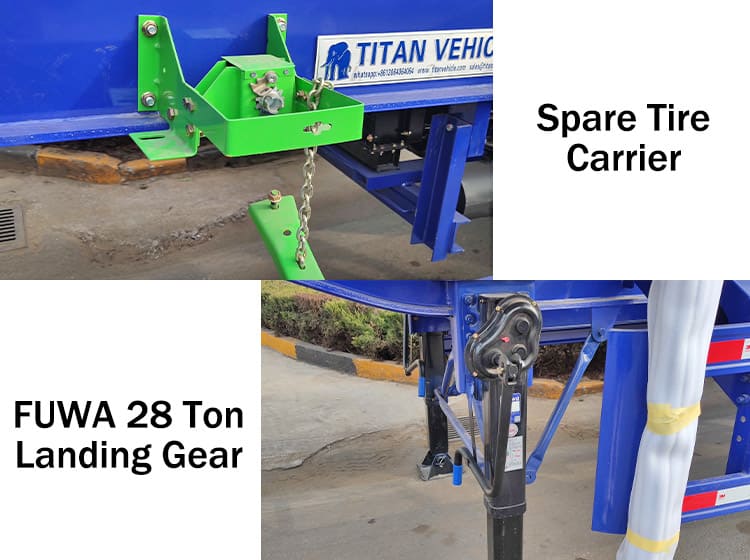 40 Ft Container Side Loader Trailer for Sale in Guinea