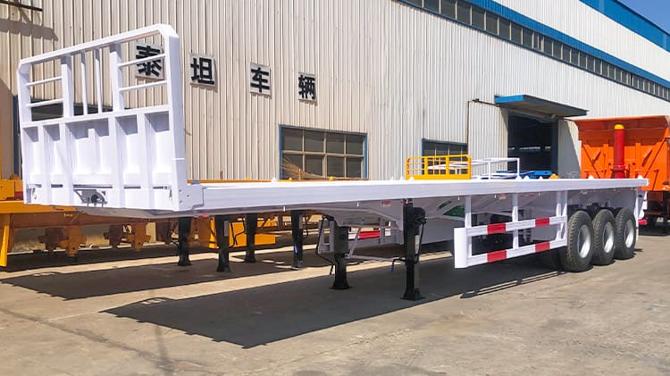40 Ft Flatbed Semi Trailer Price for Sale in Guinea