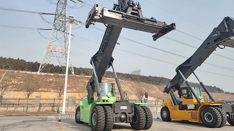 Electric Container Reach Stacker for Sale in Guinea