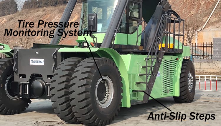 Electric Container Reach Stacker for Sale in Guinea