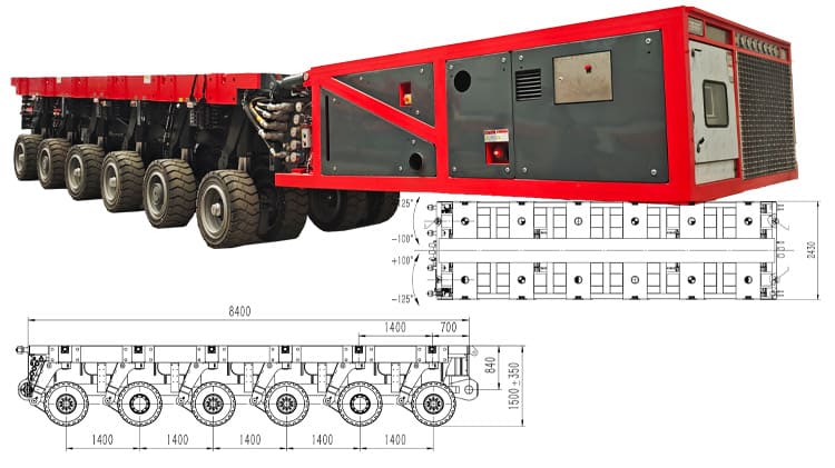SPMT Transporter Meaning for Sale in Guinea