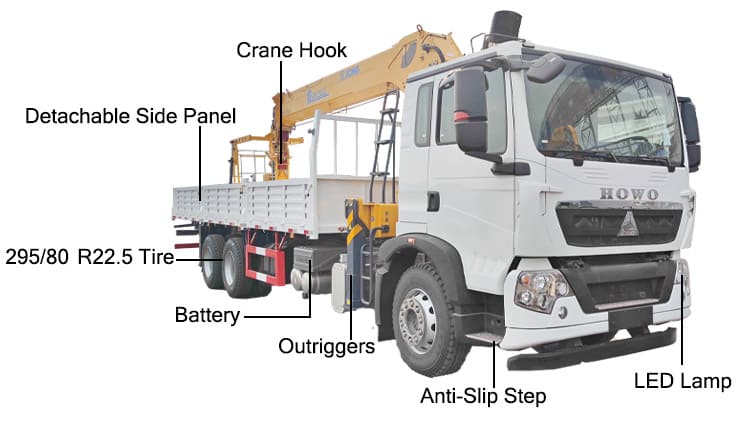 XCMG Truck Mounted Crane for Sale in Guinea