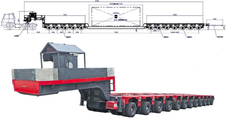 12 Axle Nicolas SPMT Trailer for Sale in Guinea