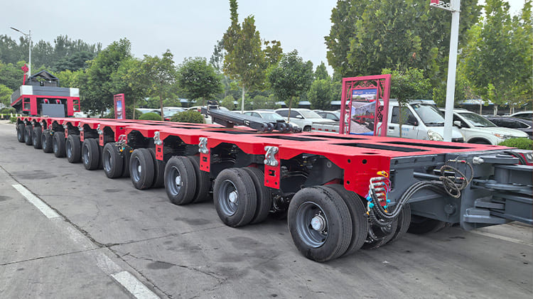 12 Axle Nicolas SPMT Trailer for Sale in Guinea