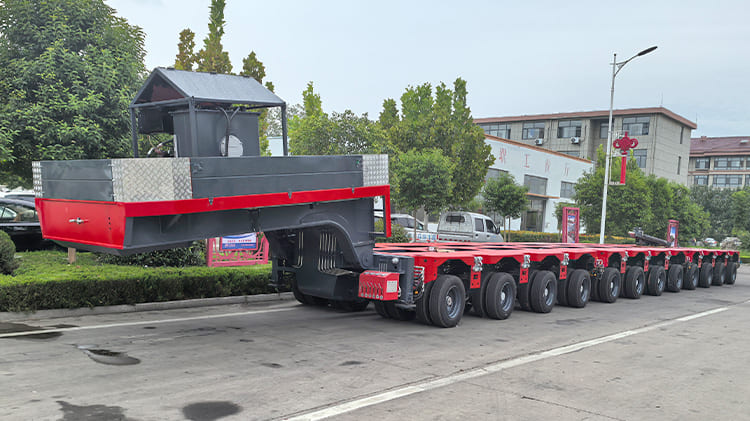 12 Axle Nicolas SPMT Trailer for Sale in Guinea