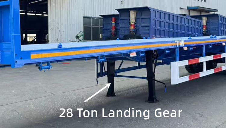 Semi Truck Flatbed Trailer for Sale in Guinea