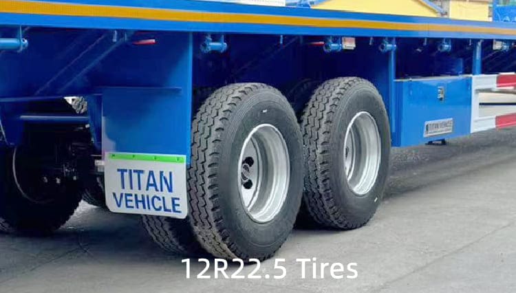 Semi Truck Flatbed Trailer for Sale in Guinea