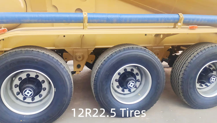 3 Axle Bulk Powder Tanker Trailer for Sale in Guinea