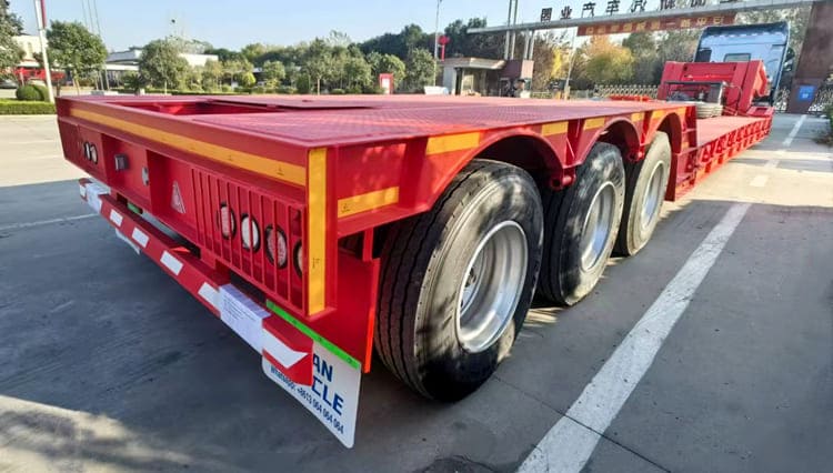 3 Axle Excavator Lowboy Trailer for Sale in Guinea
