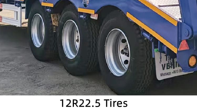 3 Axle Low Bed Trailer Truck Price in Guinea