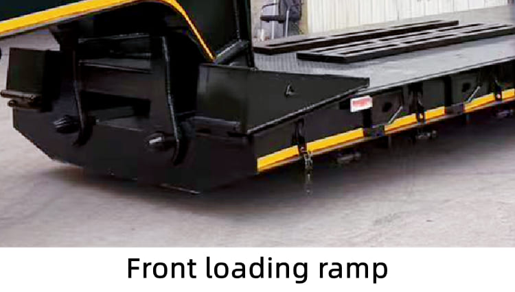 80 Ton Detachable Gooseneck Lowboy Trailer for Sale in Guinea