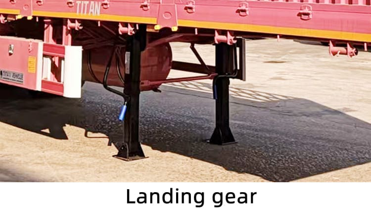 3 Axle Fence Cargo Truck Trailer for Sale in Guinea