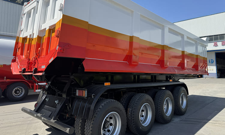 4 Axle Tractor Tipper Trailer for Sale in Guinea