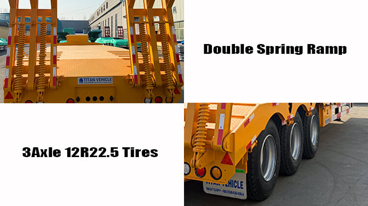 3 Axle Lowbed Trailer Truck | Low Loader Trailer for Sale in Guinea