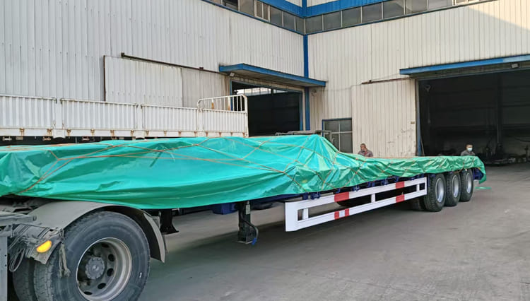 3 Axle Low Bed Trailer Truck for Sale in Guinea