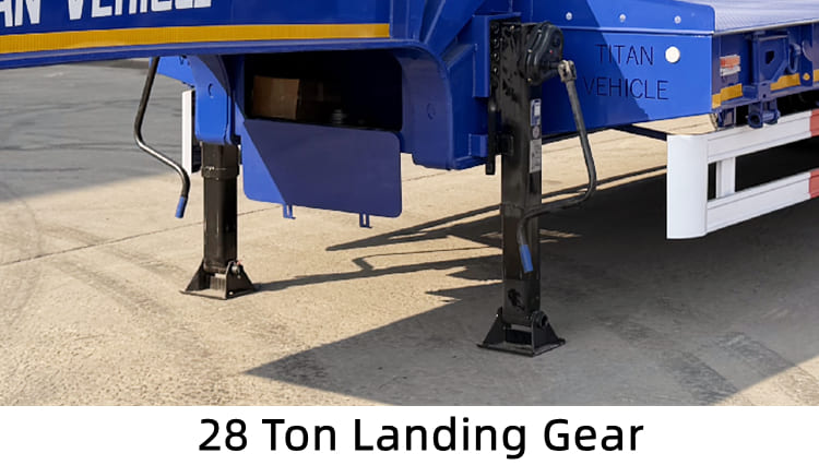 3 Axle Low Bed Trailer Truck for Sale in Guinea