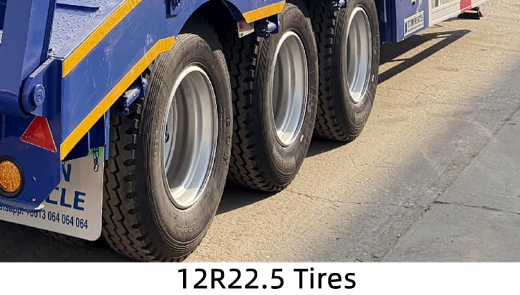 3 Axle Low Bed Trailer Truck for Sale in Guinea