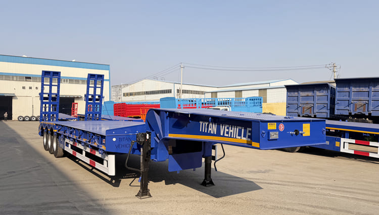 3 Axle Low Bed Trailer Truck for Sale in Guinea