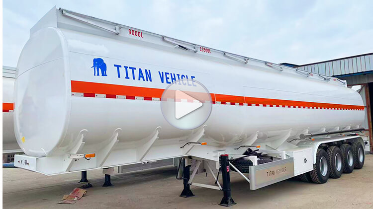 4 Axle Fuel Tank Semi Trailer for Sale in Guinea
