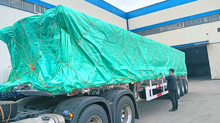 60 Ton 40 Ft Flatbed Trailer for Sale Price in Guinea