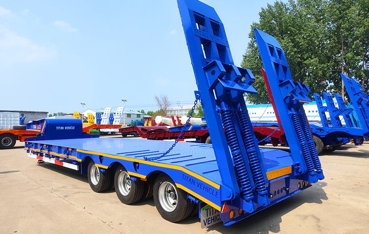 Heavy Duty 60 ton Lowbed Trailer for Sale in Guinea