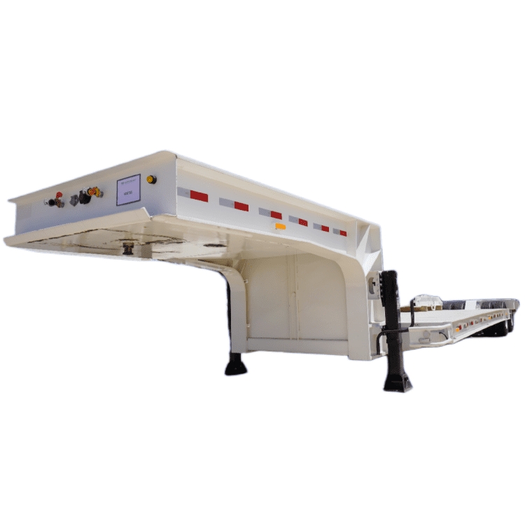 2 Line 4 Axle Semi Low Loader Trailer