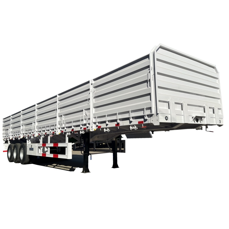 Flatbed Trailer with Side Wall