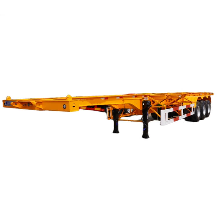 Tri Axle 40ft Cargo Container Trailer Chassis