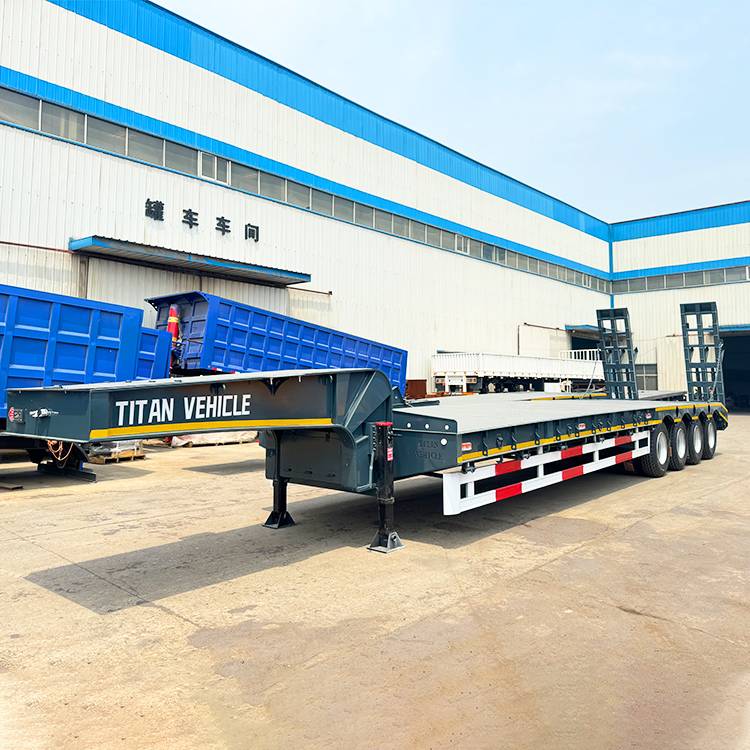 4 Axle Lowbed Trailer
