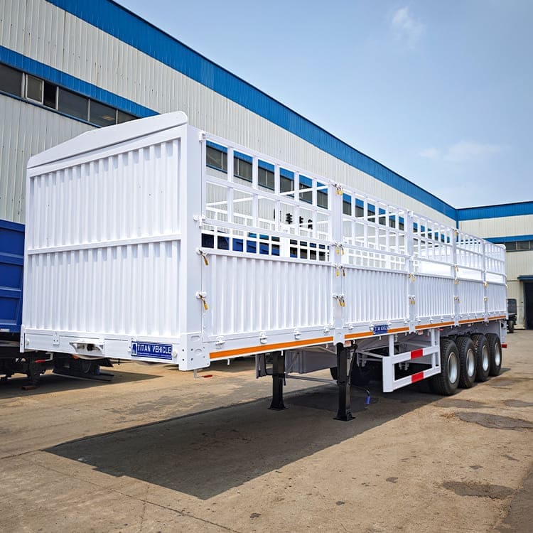 4 Axle Fence Semi Trailer