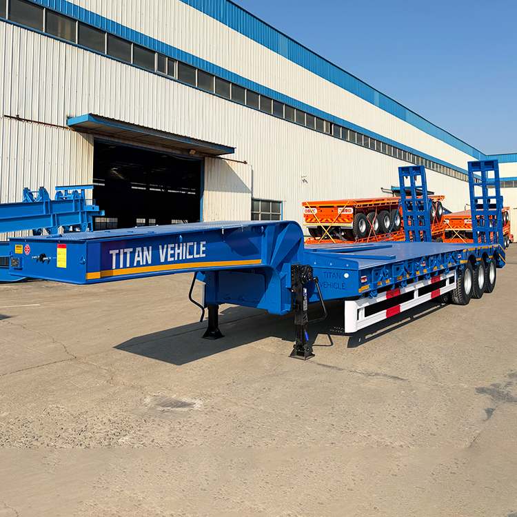 3 Axle 80 Ton Lowbed Truck