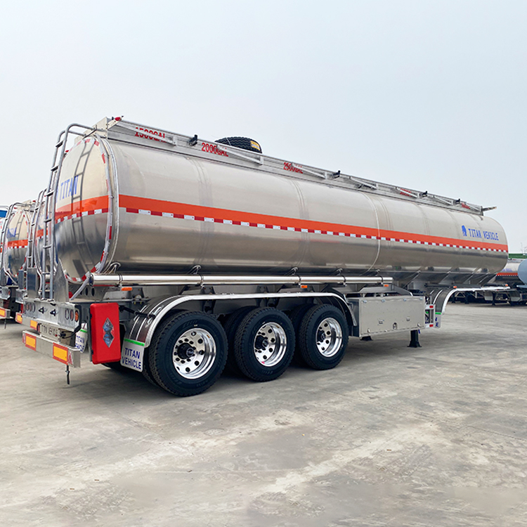 3 Axle Aluminum Tanker Trailer