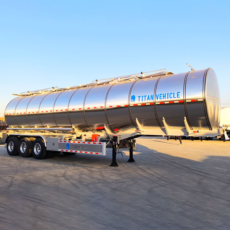 3 Axle Stainless Steel Tanker Trailer