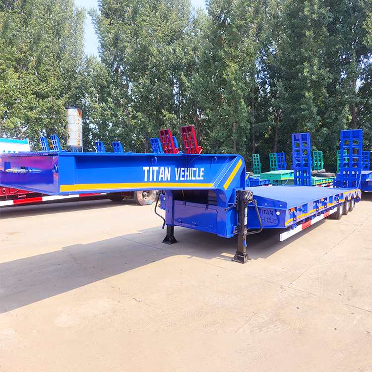 Lowbed Trailer 60 Ton 3 Axle