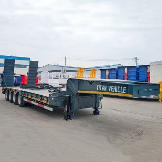 4 Axle Low Bed Truck